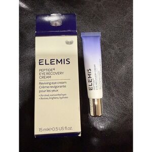 Elemis Peptide4 Eye Recovery Cream 15ml 0.5oz Reviving Brightening Hydrating New